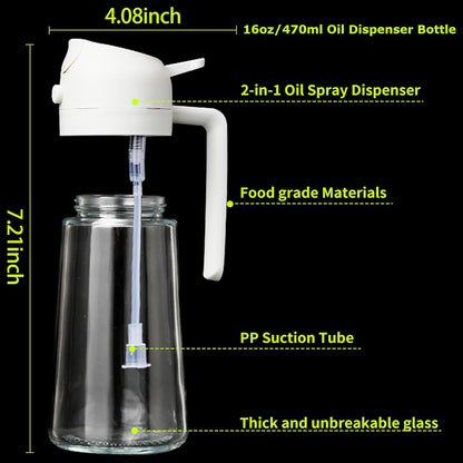 2 in 1 Ölspenderflasche