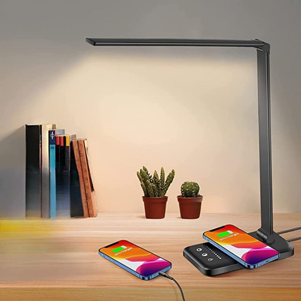 LumioFlex – Moderne dimmbare LED-Tischlampe mit USB und flexiblen Einstellungen