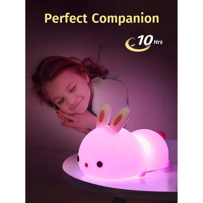 Garduru Lamp - Bunte Touch-Sensor-Rabbit LED-Nachtlampe