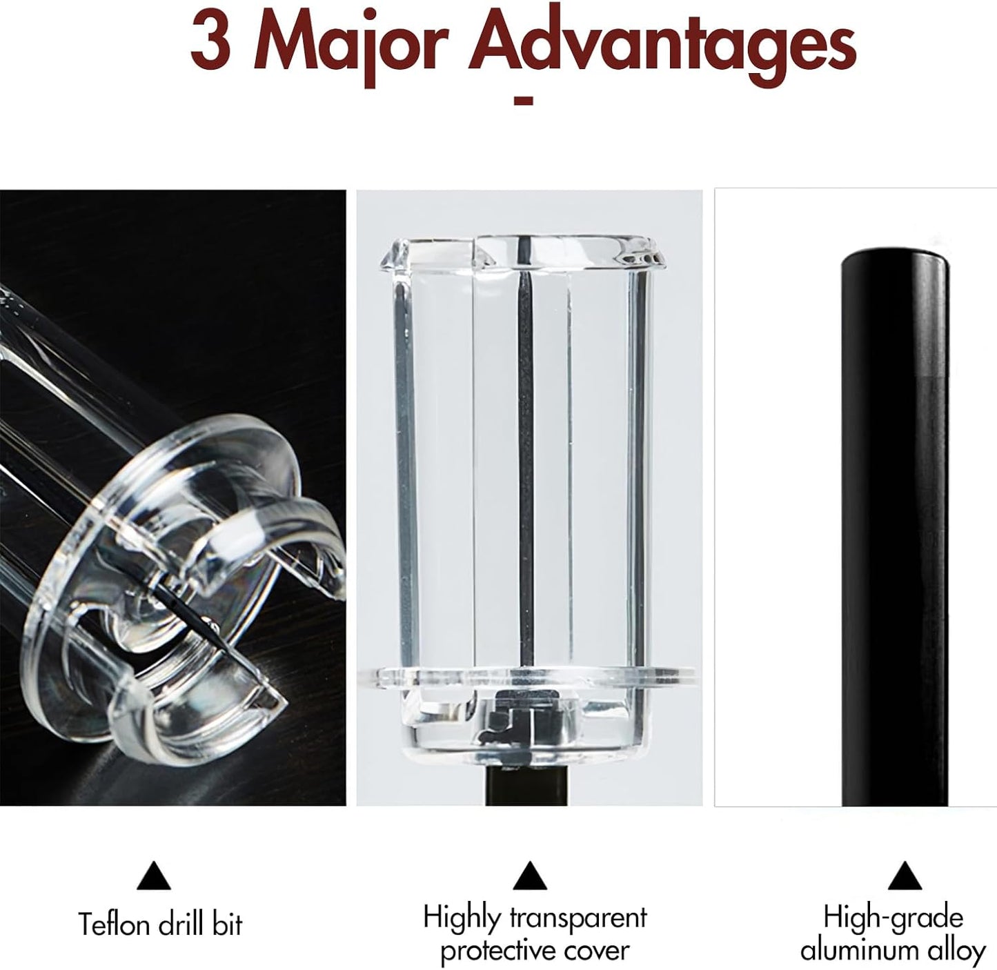 Weinöffnungsset, Luftdruck-Weinflaschenöffner