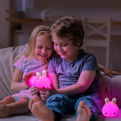 Garduru Lamp - Bunte Touch-Sensor-Rabbit LED-Nachtlampe