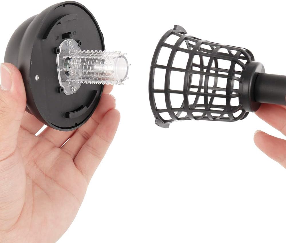 Solar Insektenvernichter mit LED Licht – Wasserdichte Gartenleuchte zur Mückenabwehr
