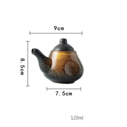 Würzbox Zahnstocherbecher Pfefferflasche Kleine Sojasaucenflasche Topf