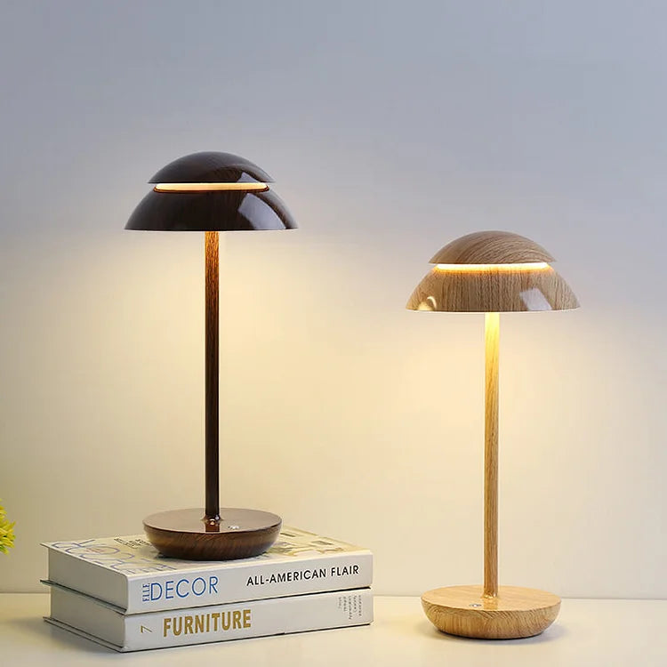 Luminous Prestige – Tischlampe Wiederaufladbar Kabellos, Minimalistisches Skandinavisches Design, Dimmbares LED