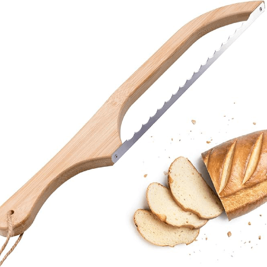 Ultimatives Artisan-Brotmesser – Gezahnte 10”-Klinge zum perfekten Schneiden von knusprigen Broten und Bagels, ergonomischer Griff