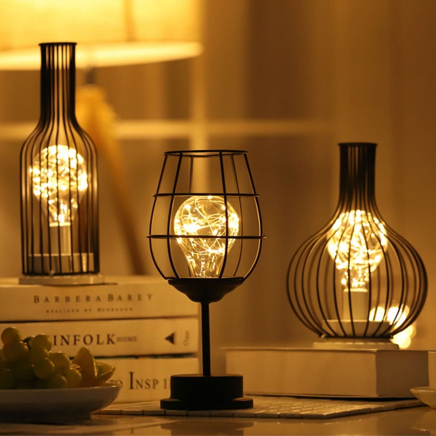 Elegante Tischlampe für Zuhause | LuxeGlow