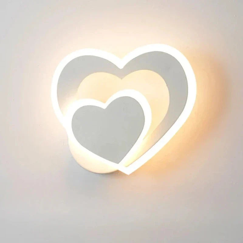 Garduru - Herzförmige LED-Wandlampe für Romantische und Entspannte Momente