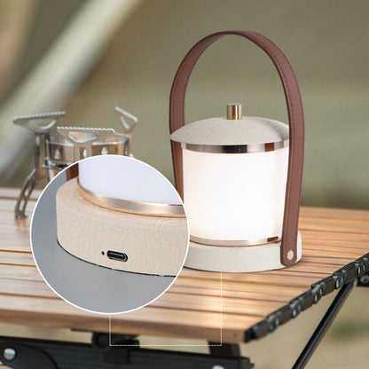 Garduru - Minimalistische LED Campinglampe Für Outdoor & Terrasse, USB-betrieben