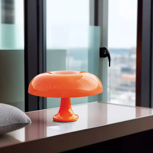 Portable Luxuriöse Pilz-Fell Lampe mit Sensor | ShroomLux
