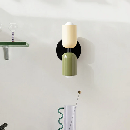 Wandleuchte Modern Dual Glass Wandlampe