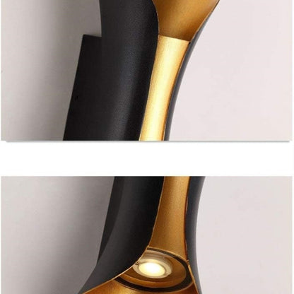 Außen LED-Wandlicht Aluminium wasserdicht