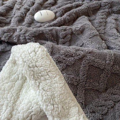 Garduru Fleece-Decke – Dicke Sofadecke für jede Jahreszeit