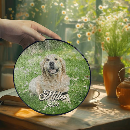 Benutzerdefinierte Hundegedenk-Sonnenfänger