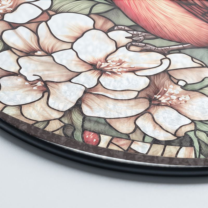 Cardinal Buntglas Sonnenfänger