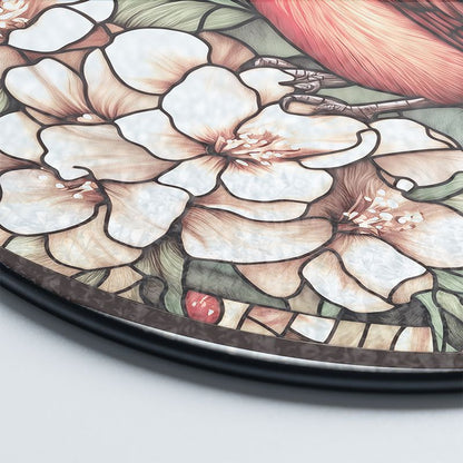 Cardinal Buntglas Sonnenfänger