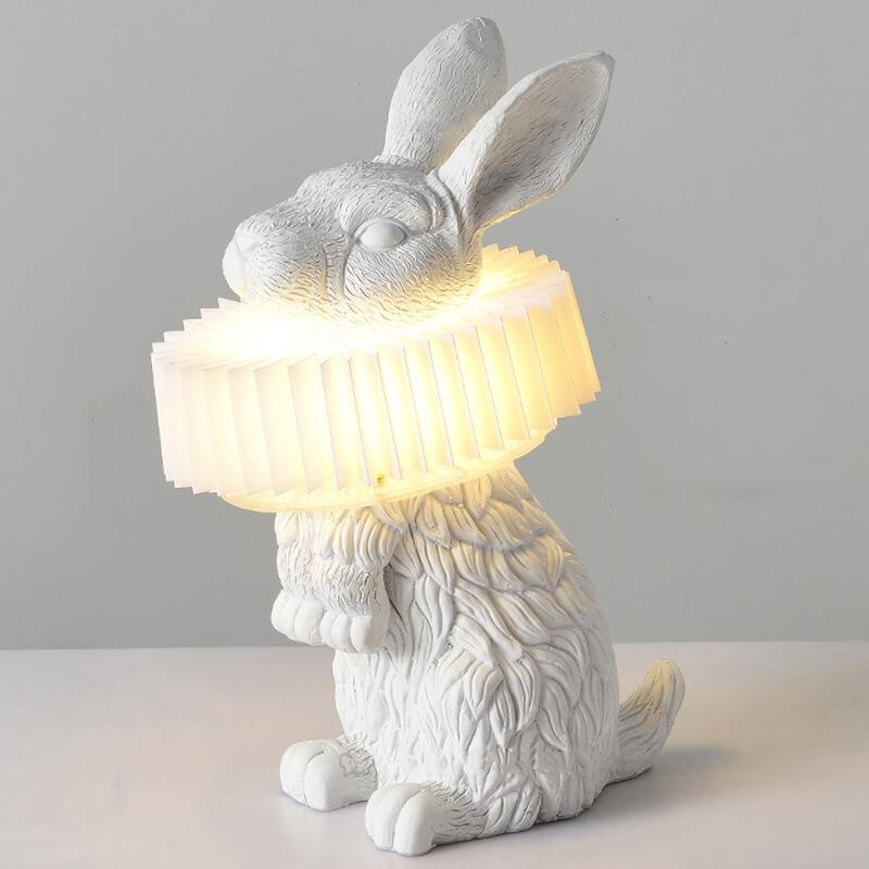 Garduru - Kreative LED Tischlampe mit Charmantem Hasen für Dein Zuhause