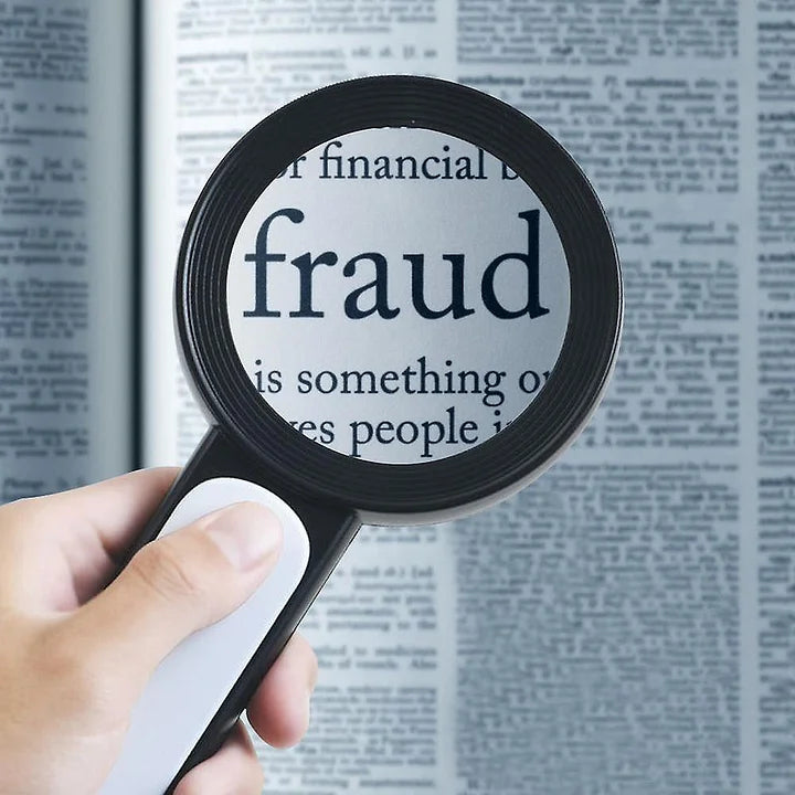 VisioMagnify - 30X tragbare Lupe für Senioren – Verbessern Sie Ihren Lesekomfort