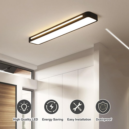 Nordic Minimalist Lange LED Deckenleuchte