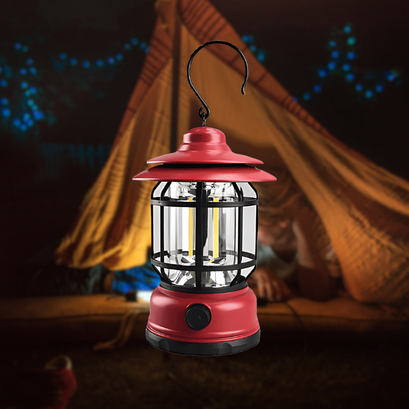 Garduru Tragbare Retro Lampe mit Smart-Funktionalität