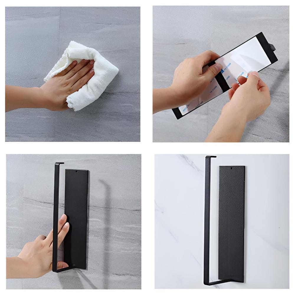 SleekMount – Minimalist Wandleiste für Küchenrolle & Multi-Funktionale Nutzung