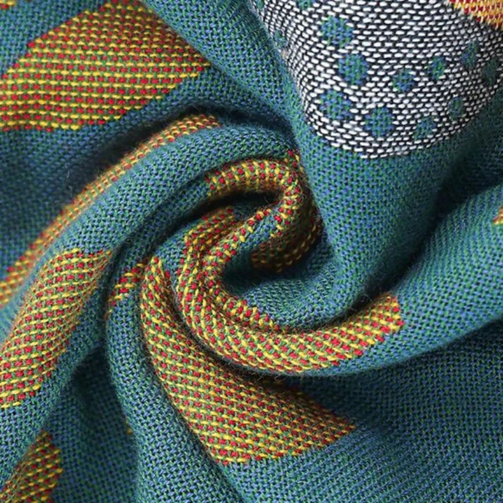 Boho Blumen Vogel Baumwolle Gaze Kissenbezüge (2 Stück)