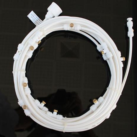 Bewässerungssystem für den Garten – Tropfbewässerung Kit mit Einstellbarem Sprühkopf und Zubehör