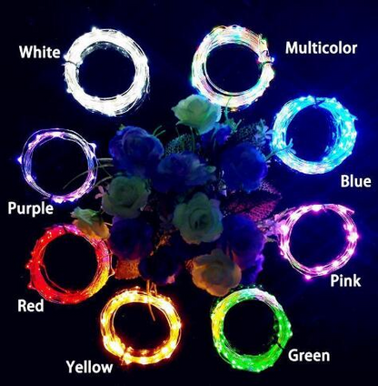 LED Lichterkette für Flaschen – Deko-Lichter mit Draht für kreative Beleuchtung und DIY-Projekte