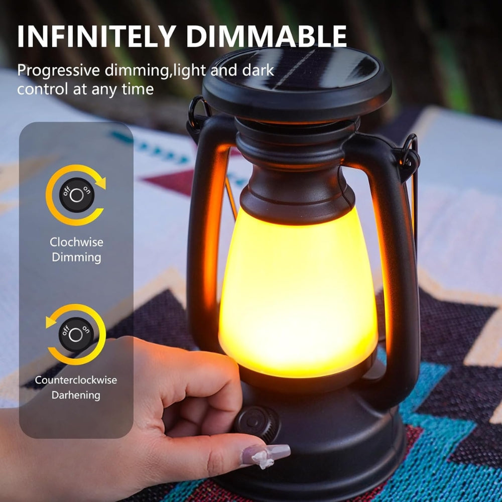 Solar dimmbare USB Camping-Lampe