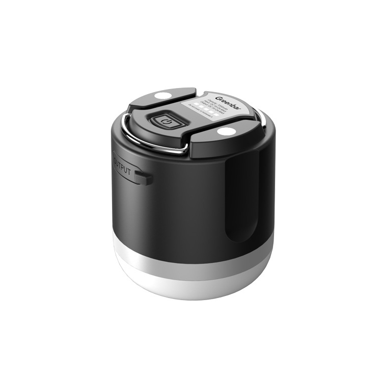 Tragbare LED Campinglampe mit Powerbank – Wiederaufladbar, USB-Anschluss, für Outdoor & Notfälle