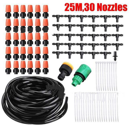 Automatisches Bewässerungssystem Set – Tropfbewässerung für Gartenpflanzen