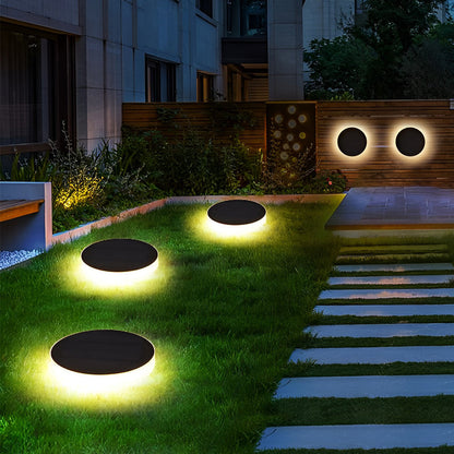 Solarbetriebene LED-Gartenlichter Bodenplatten