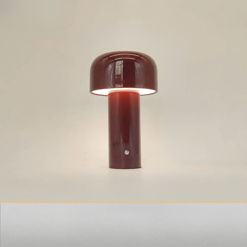 Tischlampe MushroomGlow – Design Champignon & Kabelloses Licht