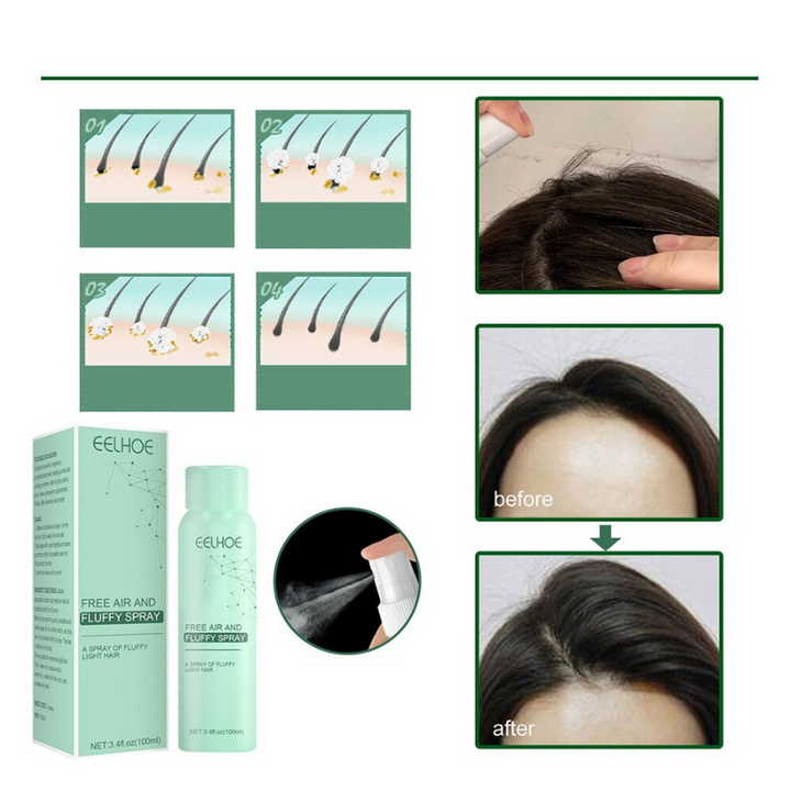 Volumen-haarspray Für Mehr Fülle