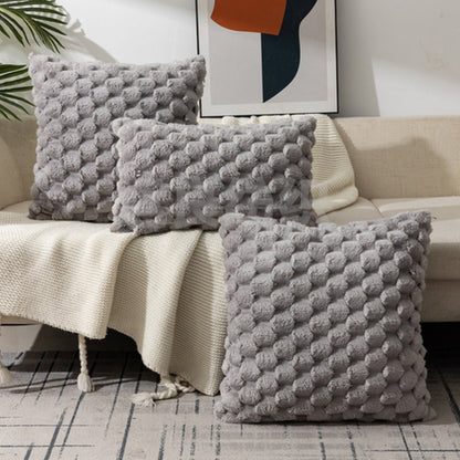 CloudLuxe – Weiche Marshmallow-Kissenbezug mit luxuriöser 3D-Textur