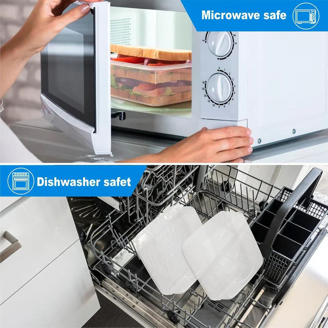 Auslaufsichere Lunchboxen (4er-Set)