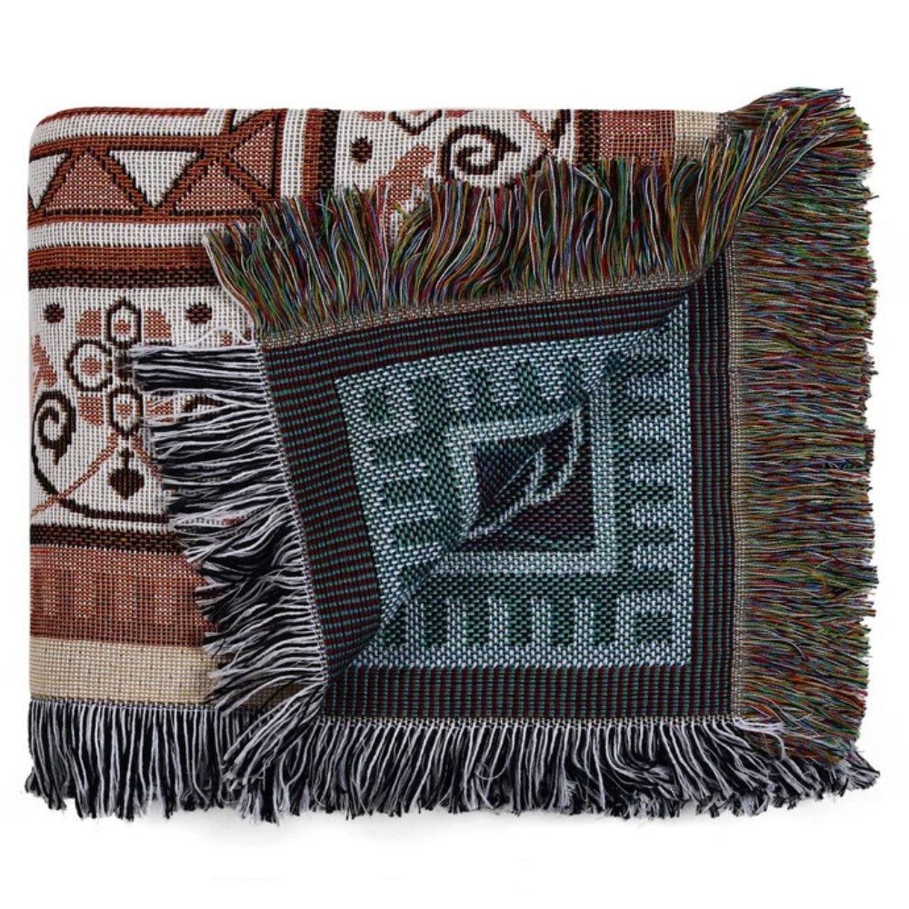 Bohemian Wüstenmirage Wurfdecke