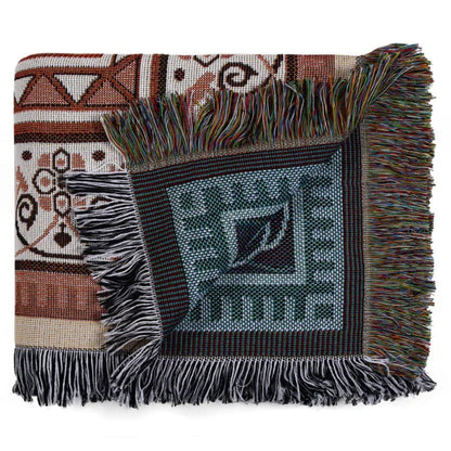 Bohemian Wüstenmirage Wurfdecke