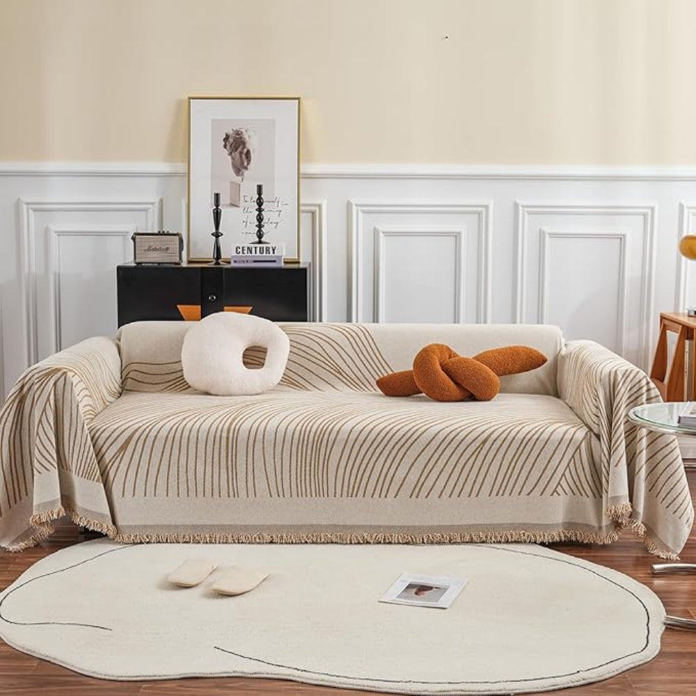 Calista Wave Chenille Sofabezug