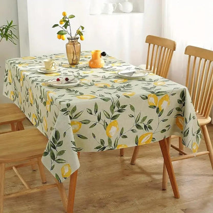 Zitronenblatt Tischdecke
