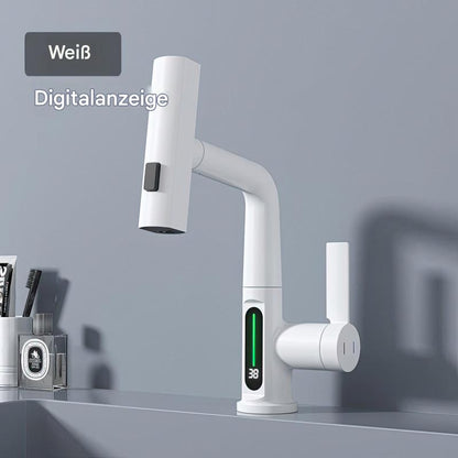 Intelligenter Wasserhahn mit LED-Temperaturanzeige