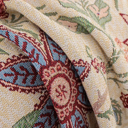 Blossom Weave Flora Quaste Decke