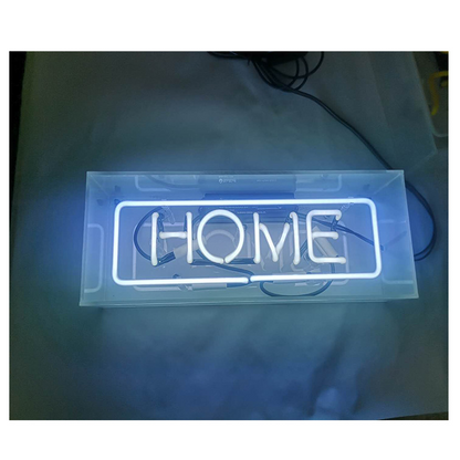 Neon Schild Acrylglas – LED Lichtbox für Wohnzimmer & Schlafzimmer, dekorative Tischlampe