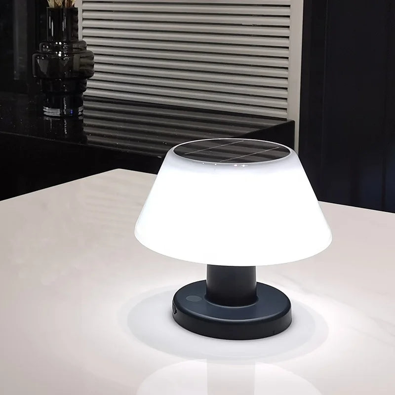 Tod – Solar Tischlampe Modern und Umweltfreundlich für Innen und Außen