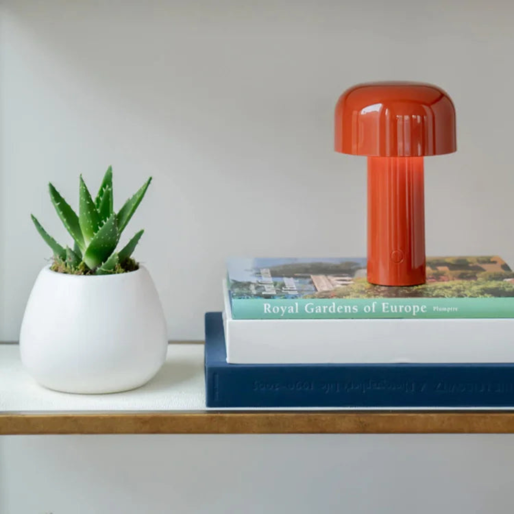 MushGlow – Tischlampe im charmanten Pilzstyle mit moderner Funktionalität