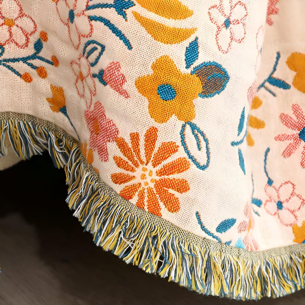 Daisy Dreamer Wendbare Quasten-Decke