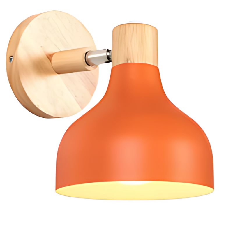 Garduru - Rustikale Holz-Wandlampe für eine gemütliche Atmosphäre