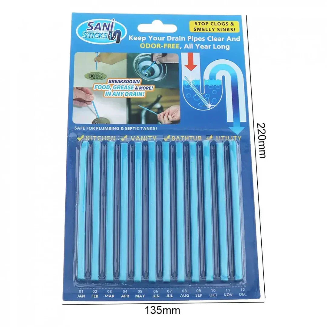 Pipe Freshener Sticks | Geruchsfreier Abflussreiniger Stäbe