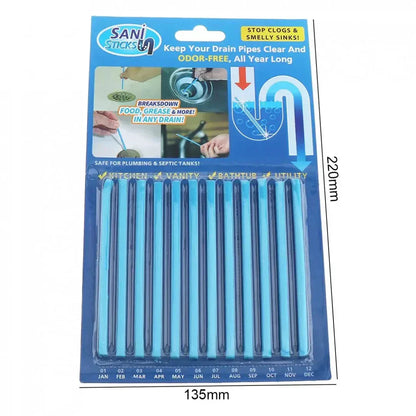 Pipe Freshener Sticks | Geruchsfreier Abflussreiniger Stäbe