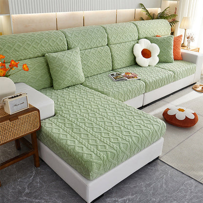 Geometrischer Sectional Couchbezug Dehnbarer Kissenbezug