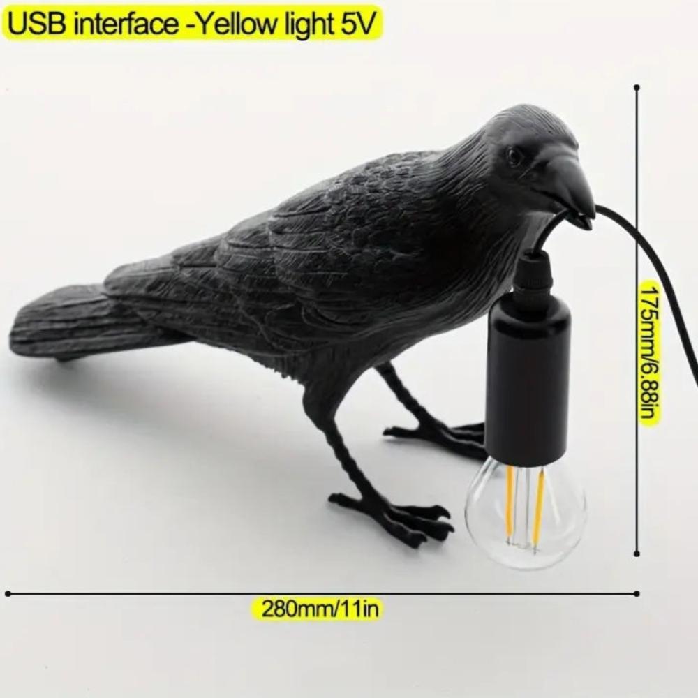 Gothic Halloween Krähenlampe